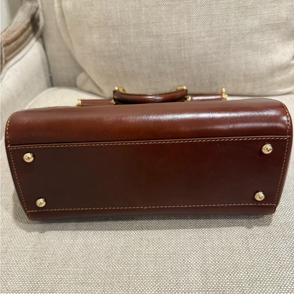 Dolce & Gabbana Brown Leather Satchel - Picture 4 of 10